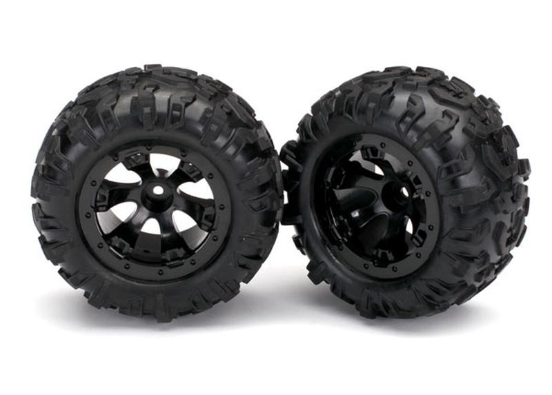 Reifen & Felgen montiert (Geode schwarz, Canyon AT tires) 7277 - Abbildung 1