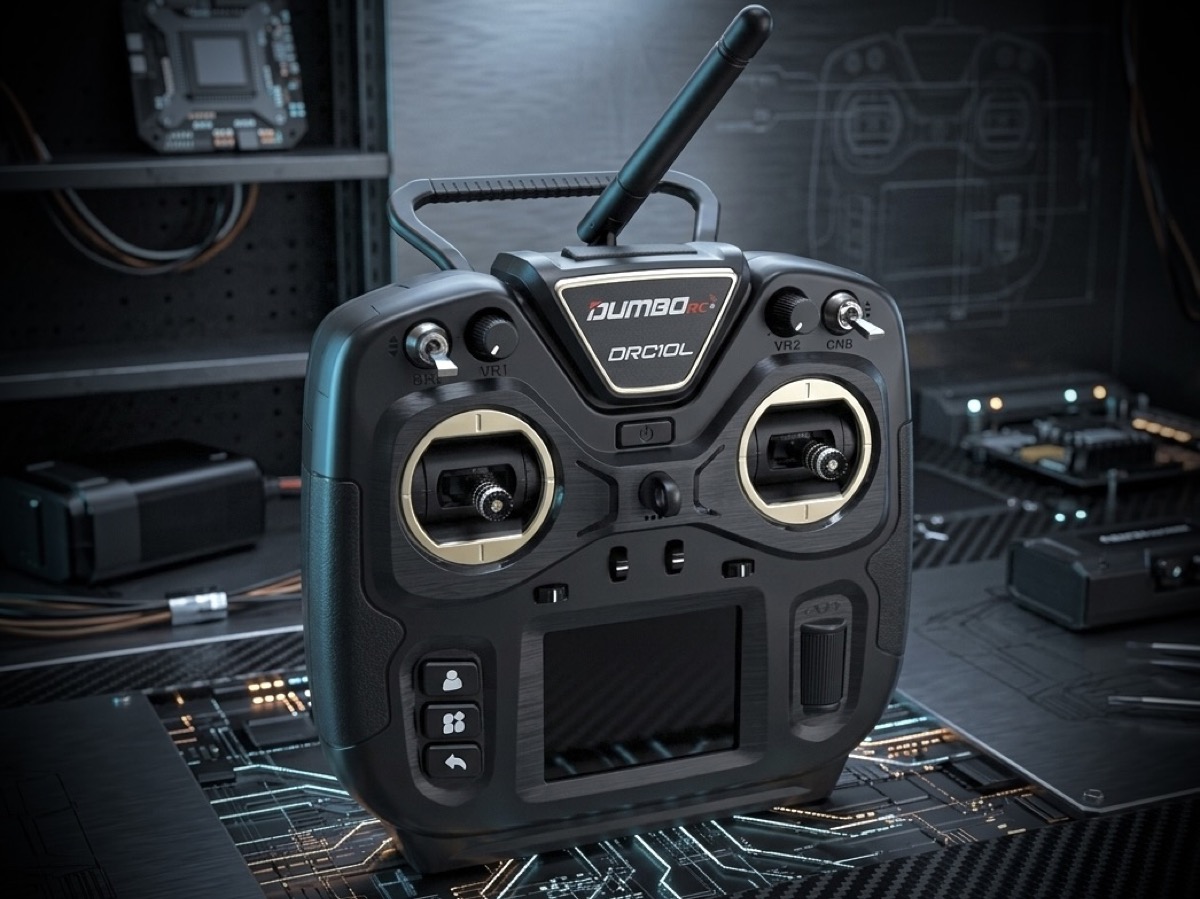 DumboRC 10-Kanal Stickfernsteuerung DRC10L incl. Empfänger 2.4GHz - Abbildung 5