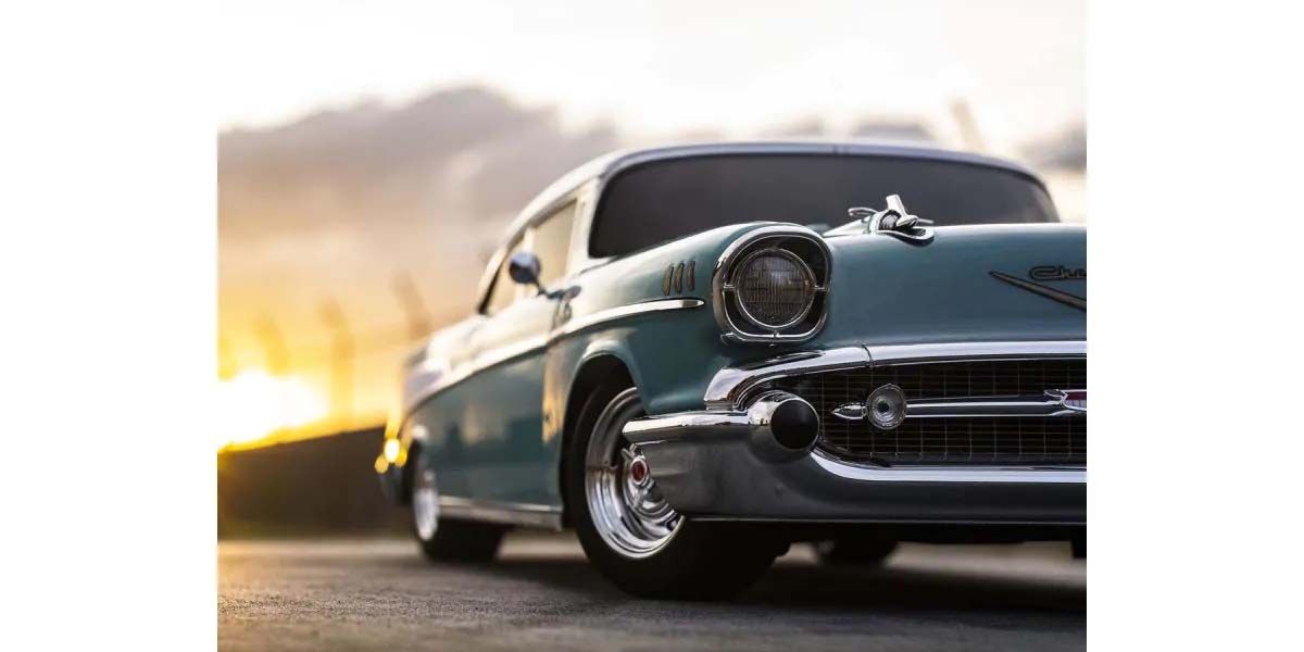 Kyosho FAZER MK2 (L) Chevy Bel Air Coupe 1957 Turquoise 1:10 Readyset 34433 - Abbildung 7