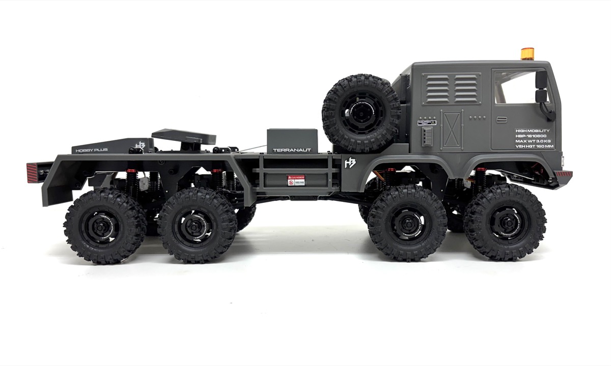 Hobby Plus 1:18 Crawler CR18P 8X8 Terranaut ( AWS ) Grau HBP1810800-GY - Abbildung 2