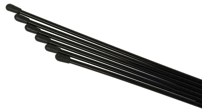 R16016B Antennenrohr 6 Stück (Schwarz)