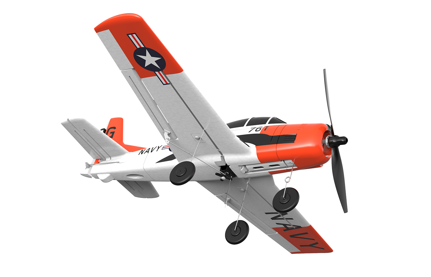 Modster MDX T-28 Trojan Elektromotor RTF inkl. 6-Achs-Fluglagenstabi MD11128