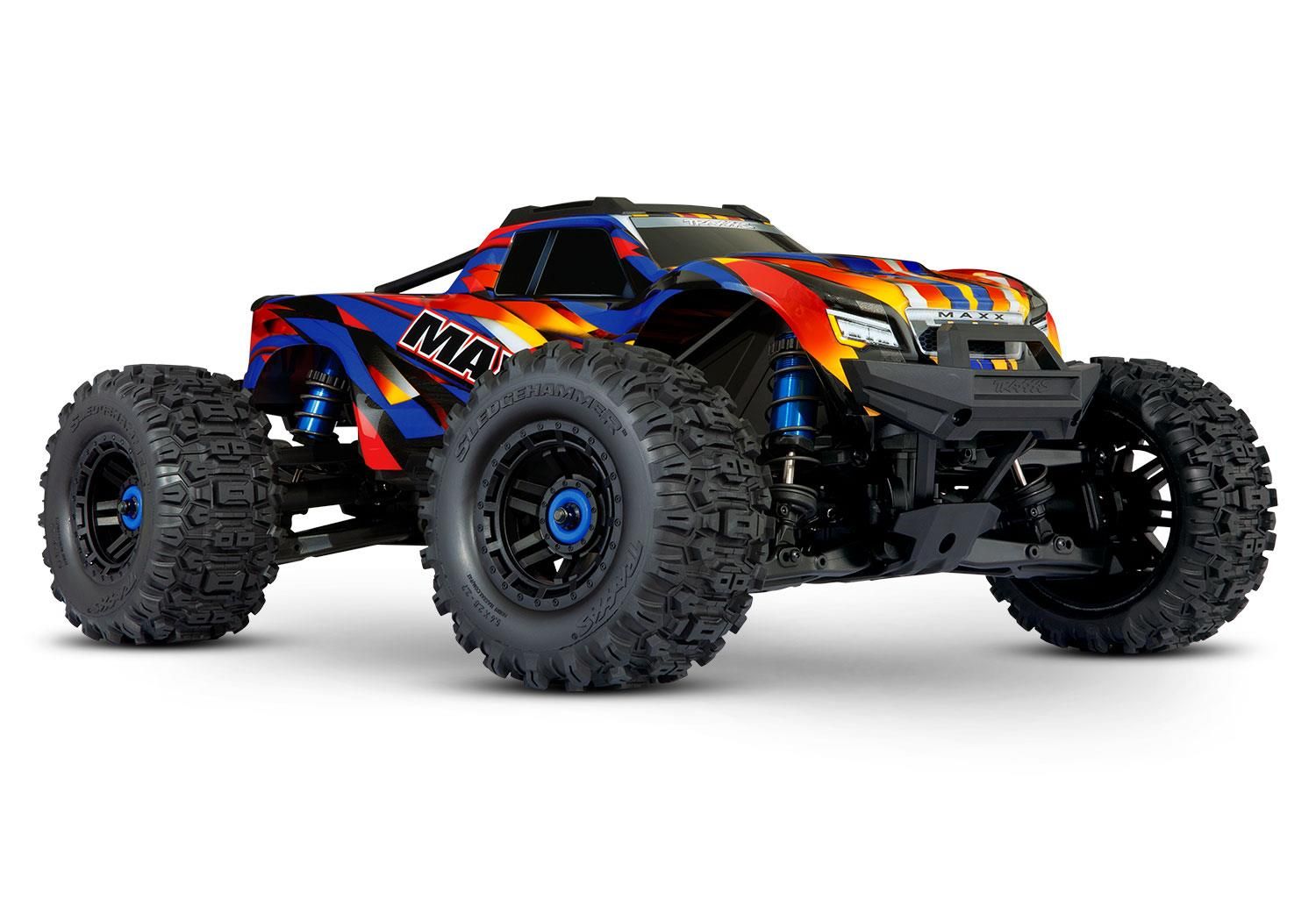 Traxxas Wide MAXX 4x4 Yellow RTR VXL-4S Brushless Monstertruck ohne Akku/Lader 89086-4