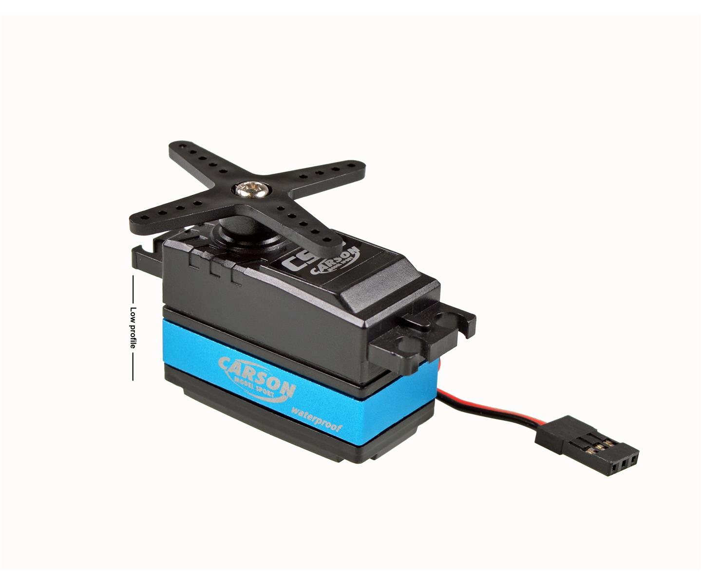 Carson 02035 Servo CS-3 - 3kg/Low-Profile/WP/MG/JR 500502035