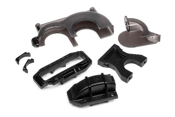 HPI Mittelgetriebeh./HZ-Abdeckung Set (Cyber 10B) 100845