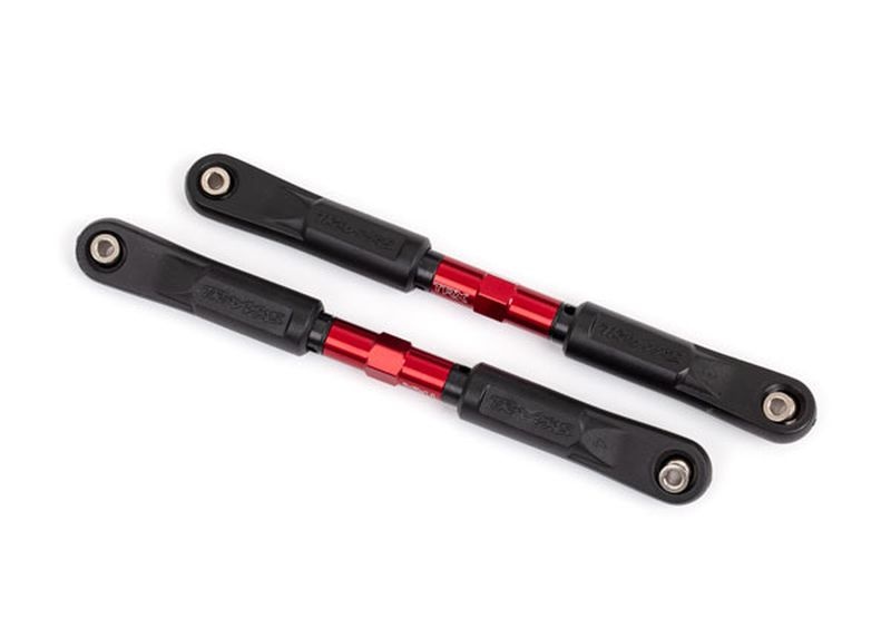 Traxxas Sturz-Links vo 144mm Alu rot mit Kugelpfannen montiert 9547R