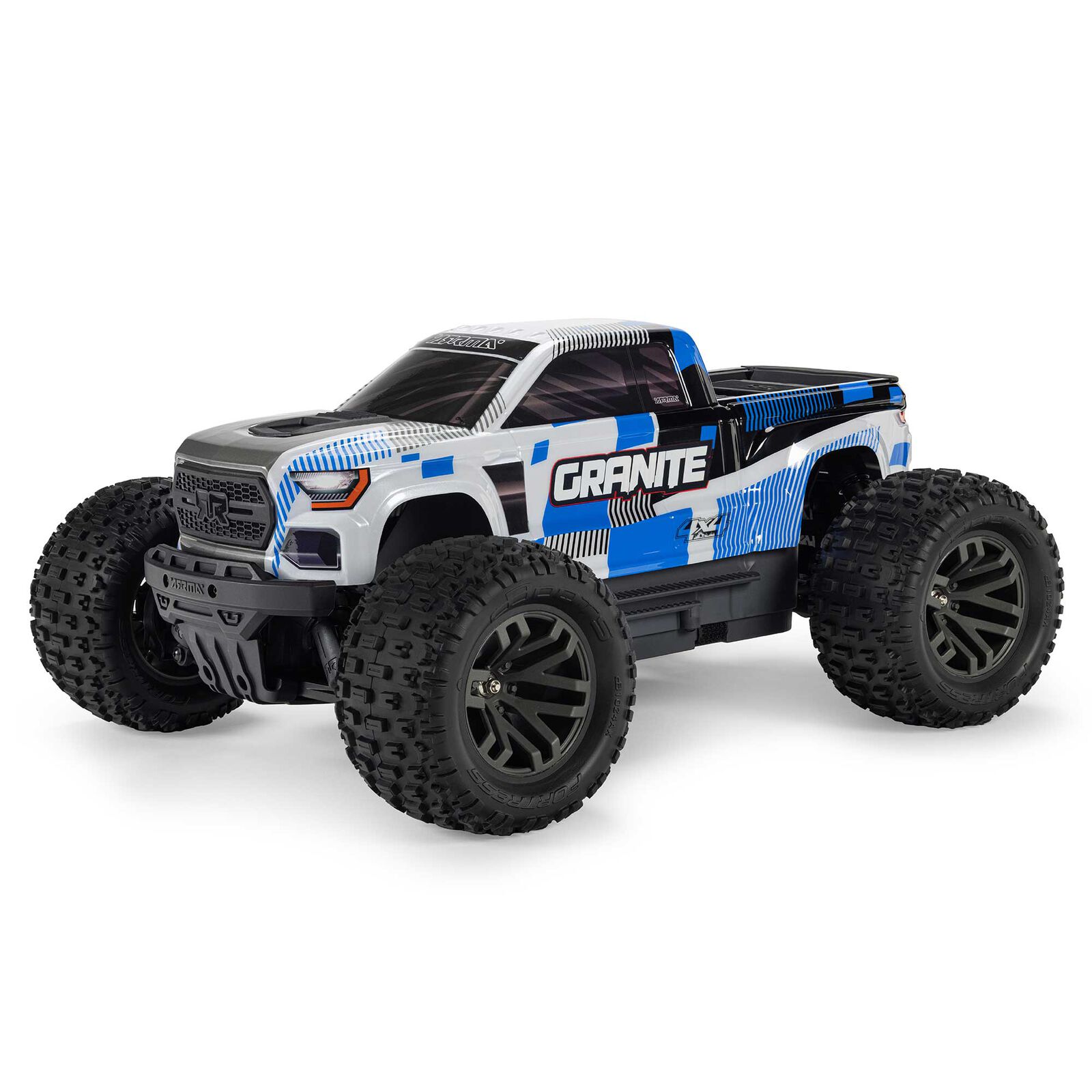 ARRMA 1/10 GRANITE MEGA 665 4X4 RTR Brushed Monster Truck Blau - Abbildung 1