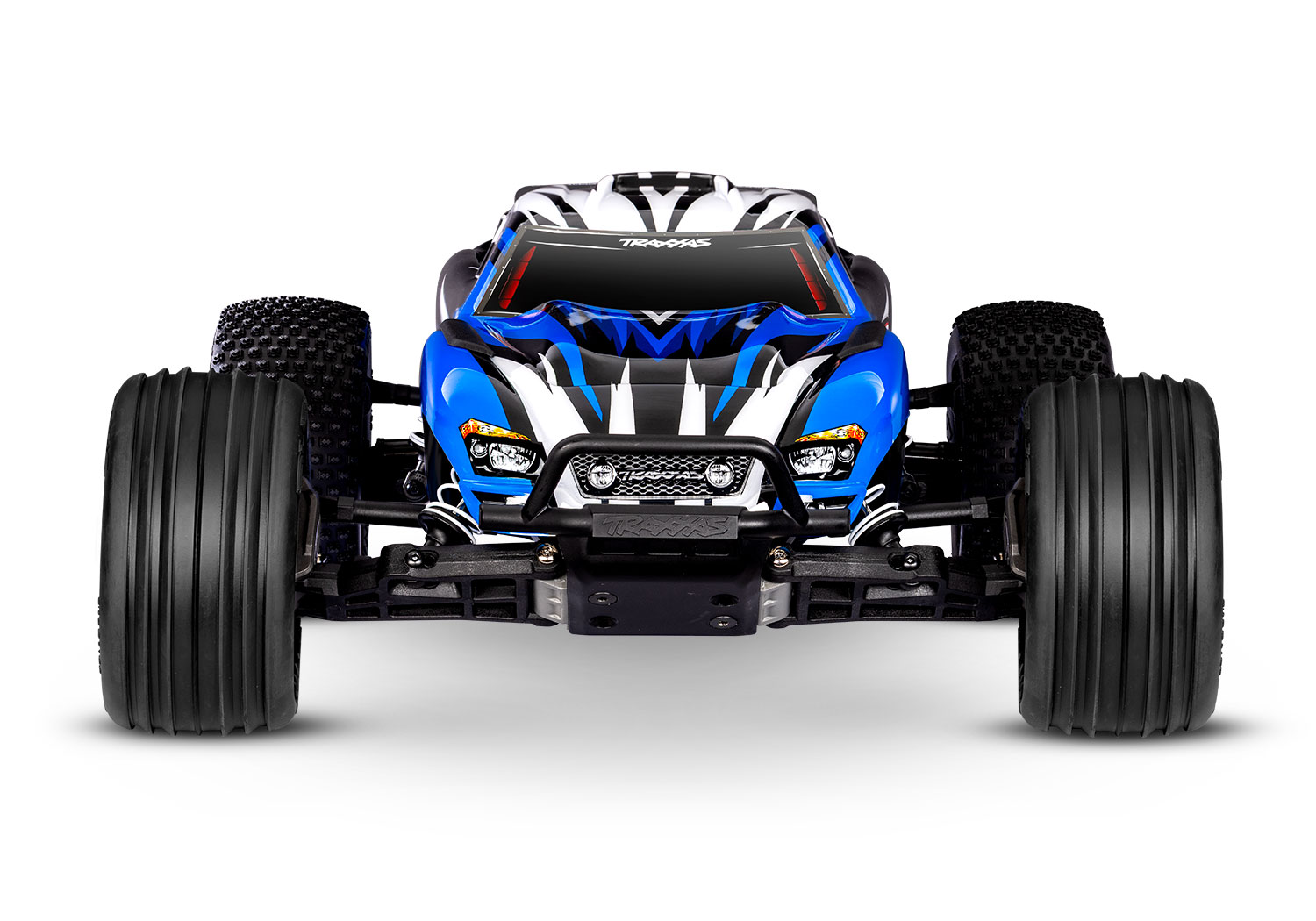 Traxxas Rustler 1/10 2WD Stadium-Truck BlauX RTR HD/Clipless mit Akku & USB-Lader 37254-8 - Abbildung 2