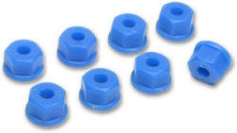 RPM Nylon Nuts 6-32 (Neon Blue) 70825