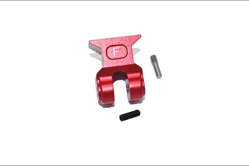 GPM Alu Chassisstrebenbefestigung vorn rot ARRMA Kraton 4s MAKS015FR