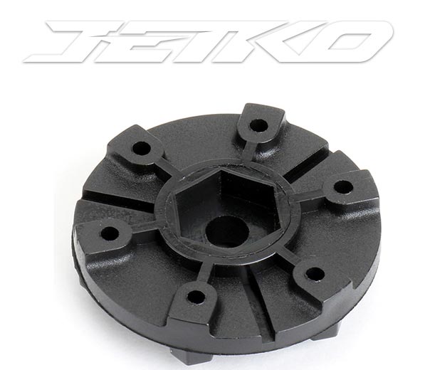 Jetko 12mm schmal Adapter für TRX 2.8 Extreme Felgen (2) mit Schrauben JK7302B1