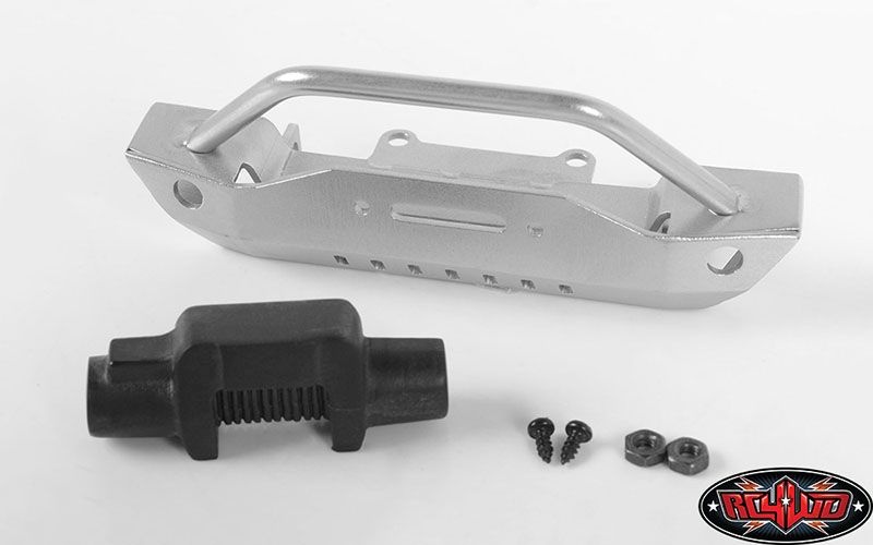 Steel Stinger Front Bumper W/Plastic Winch for 1/18 VVV-C0584