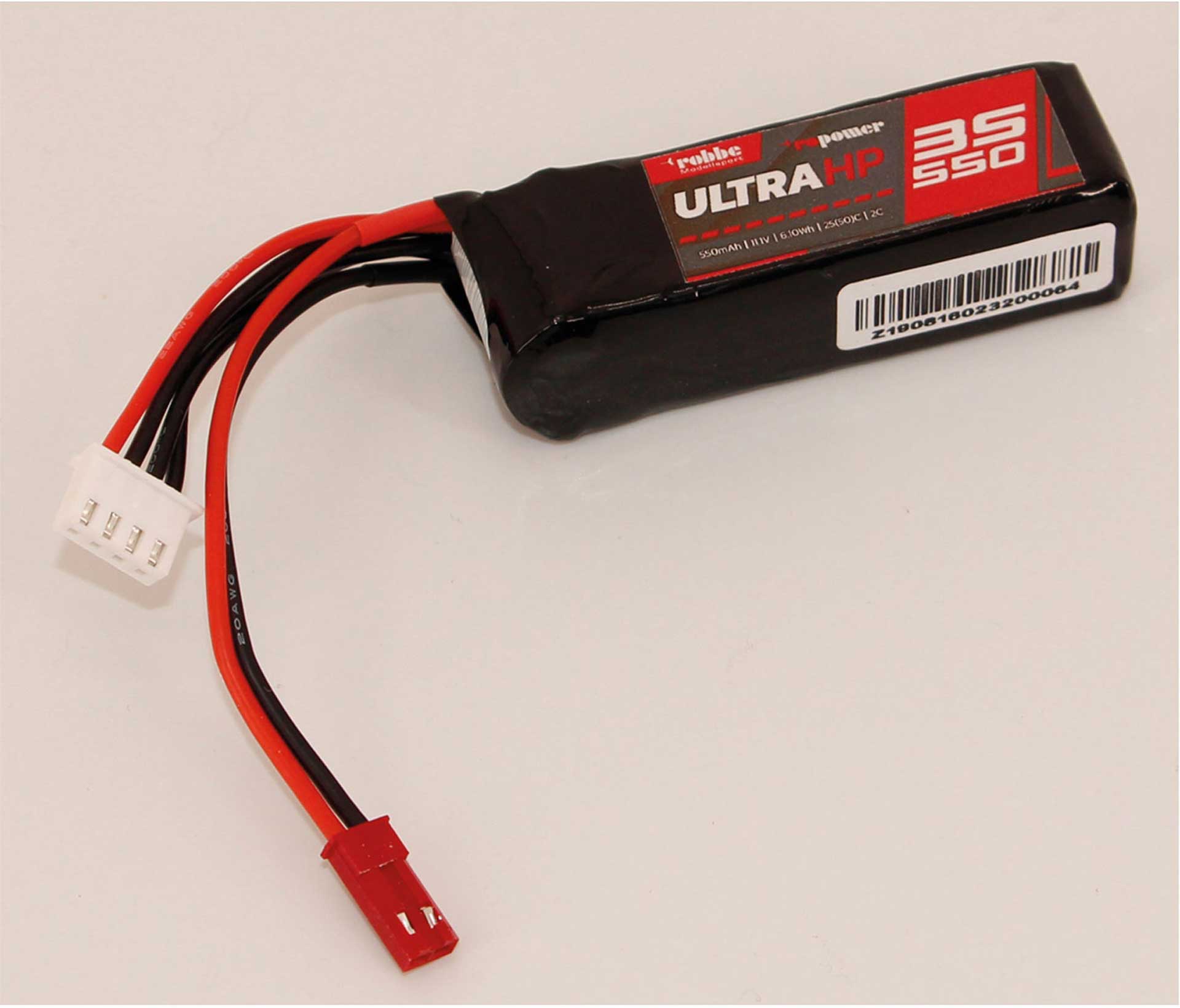 Robbe RO-POWER ULTRA HP 550MAH 11,1 VOLT 3S 25(50)C LIPO AKKU 7326