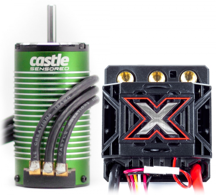 Castle Mamba Monster X ESC Combo mit 1512-1800KV sensored motor 010-0145-05