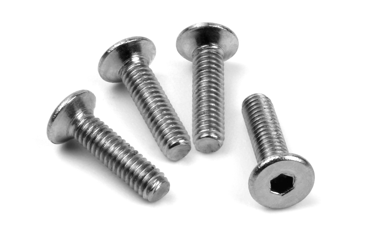 Maverick Flachkopfschrauben M2.6x10mm (4St) 150442