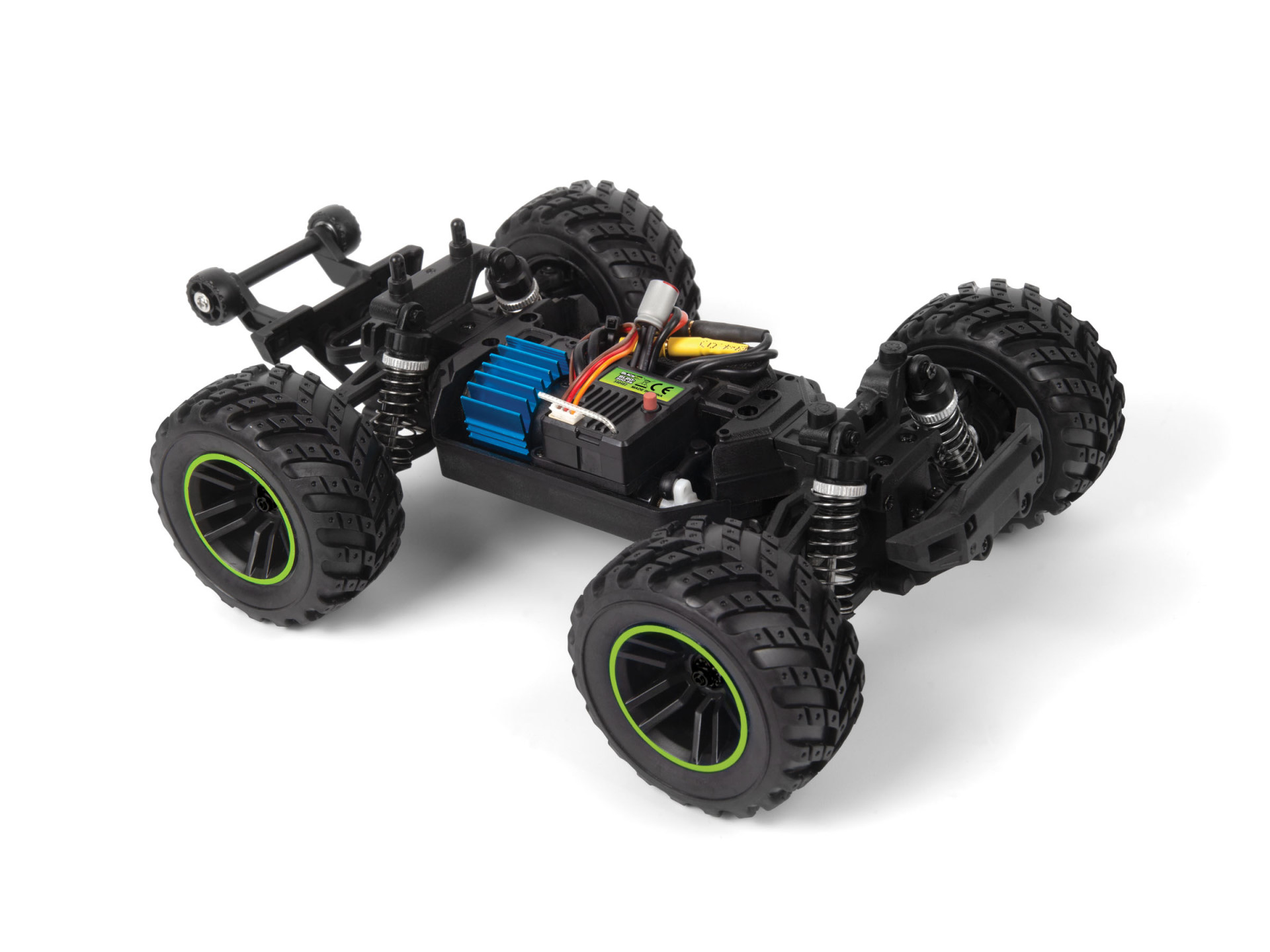 BLACKZON Spryte MT Turbo 1/20 4WD Brushless Monster Truck Grün 540289 - Abbildung 4