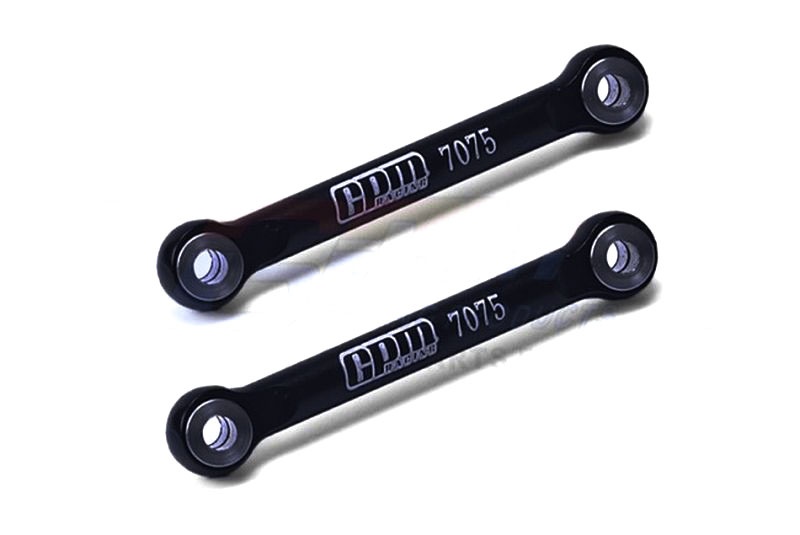 GPM Lenkstange 7075-T6 Aluminium vorne schwarz (2) für ARRMA 1/18 Granite 4WD MGG162BK