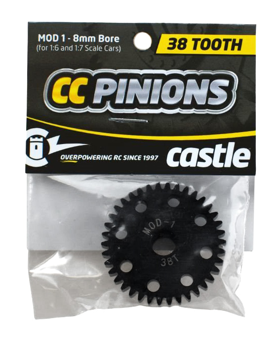 Castle Ritzel Stahl 38 Zähne 38T 8mm Modul 1 010-0065-35