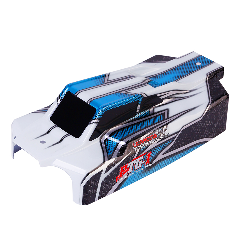 LC Racing Karosserie Buggy PTG1 lackiert blau LC8222