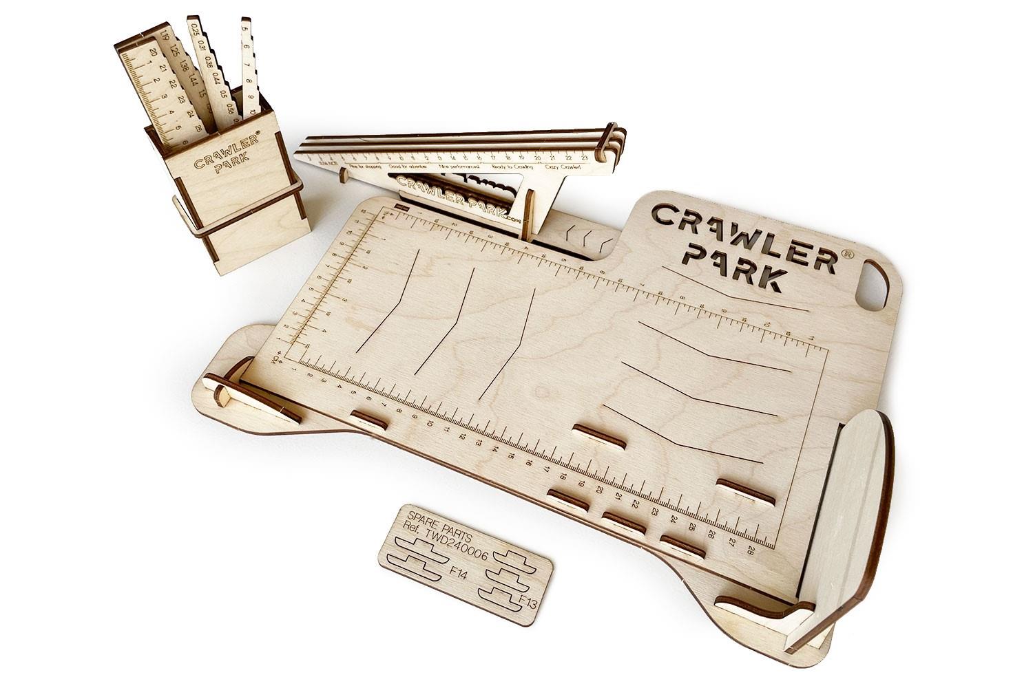 ToysWD Crawler Park: Set-up system table 1/24 & 1/18 rc crawler park TWD240005 - Abbildung 1