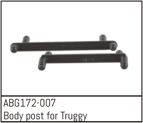 Absima Body Post for Truggy F/R ABG172-007