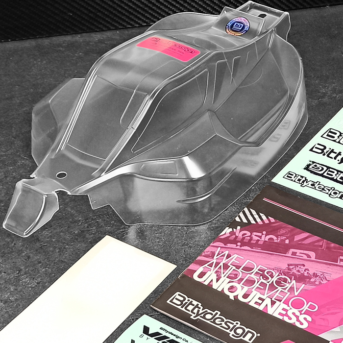 Bittydesign Body VISION 1/8 Buggy Kyosho MP10e Clear Pre-cut BDVIS-KYOMP10E