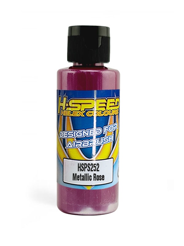 H-SPEED Lexan Airbrush Farbe 60 ml Metallic Rose HSPS252