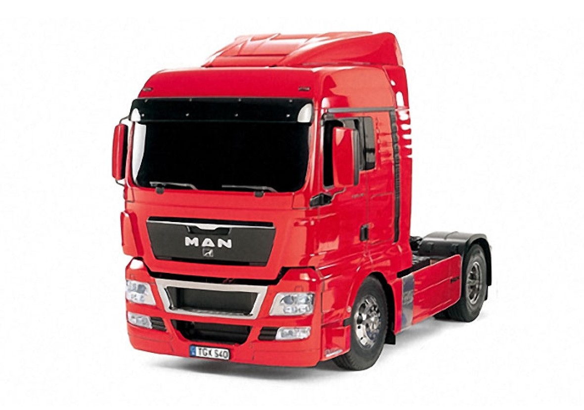 Tamiya 1:14 RC LKW MAN TGX 18.540 (rot met.vorlack) 300056332