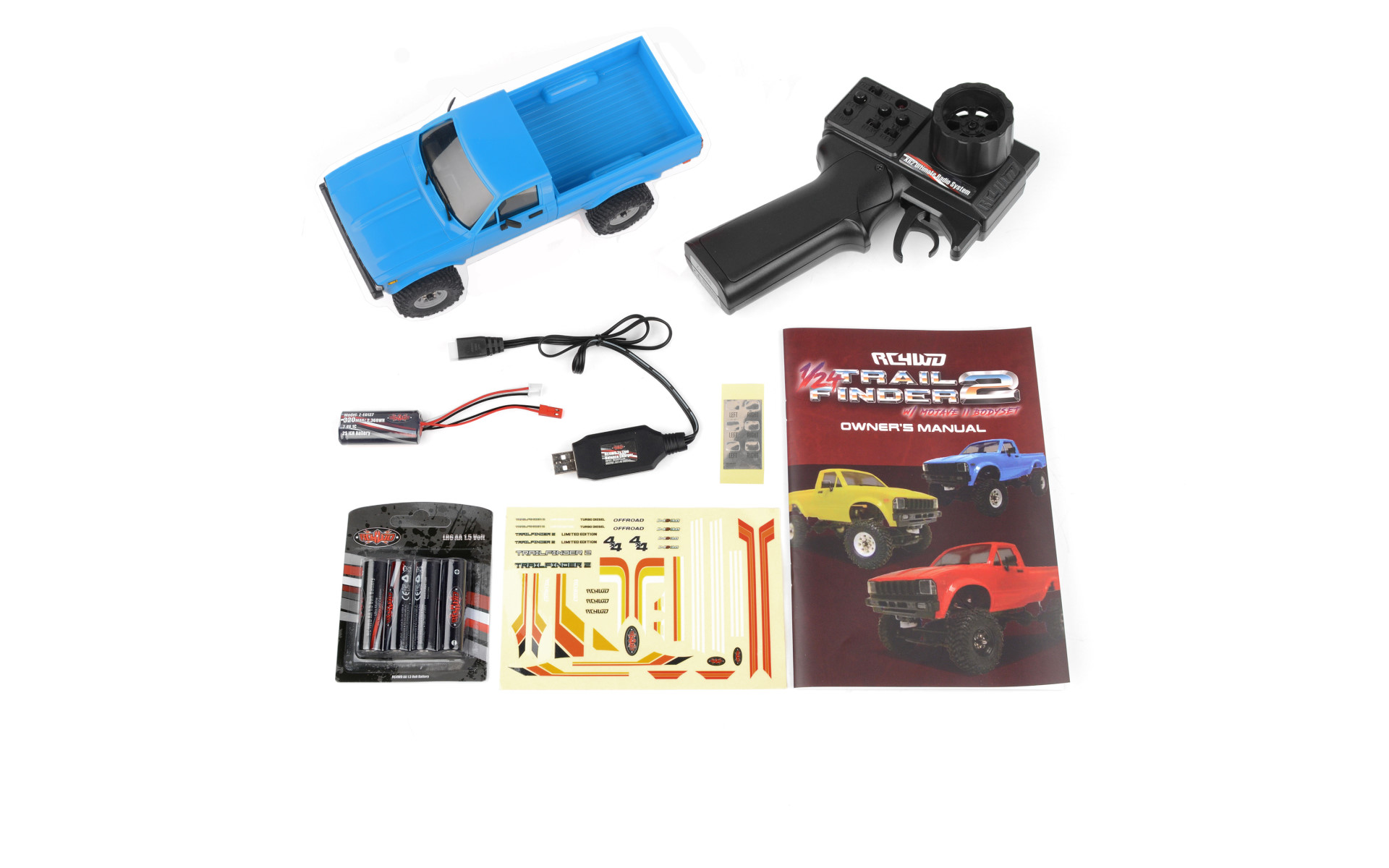 RC4WD 1/24 Trail Finder 2 RTR w/ Mojave II Hard Body Set Z-RTR0052