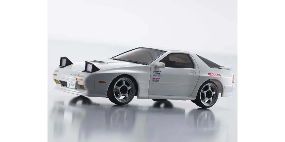 Kyosho First Mini-Z 1:28 Initial-D Mazda Savanna RX-7 FC3S WHITE 66602A - Abbildung 2