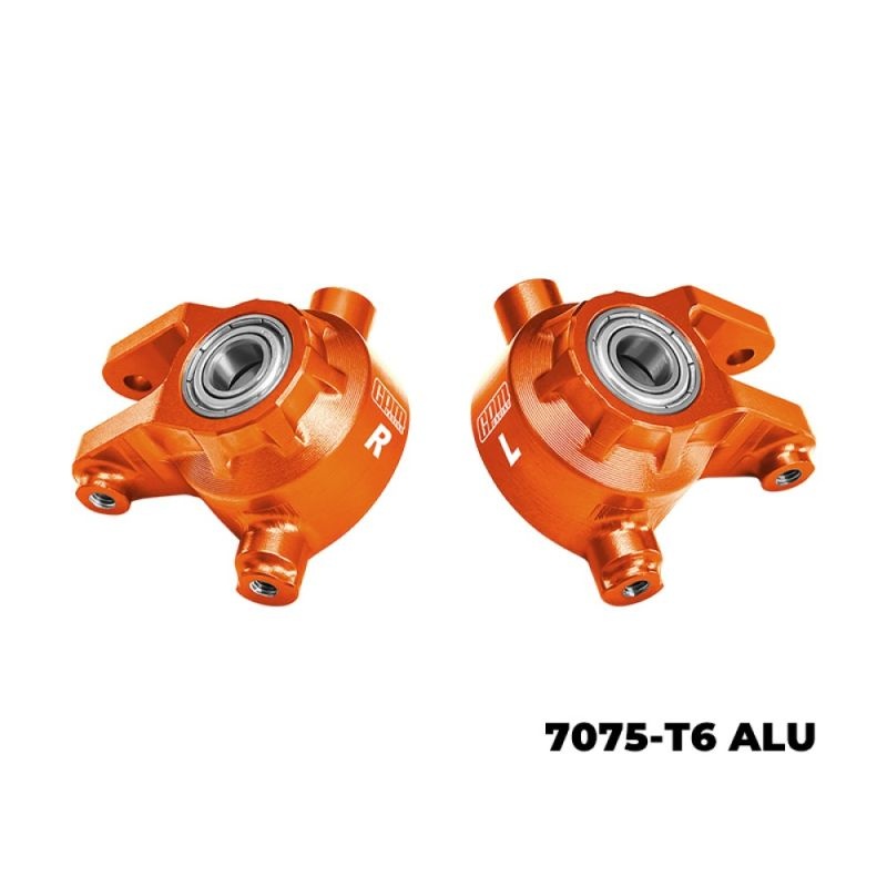 GPM Alu Lenkhebel hinten für große Lager orange Traxxas Jato, Rustler, Slash&Modified, Stampe TJ021OR