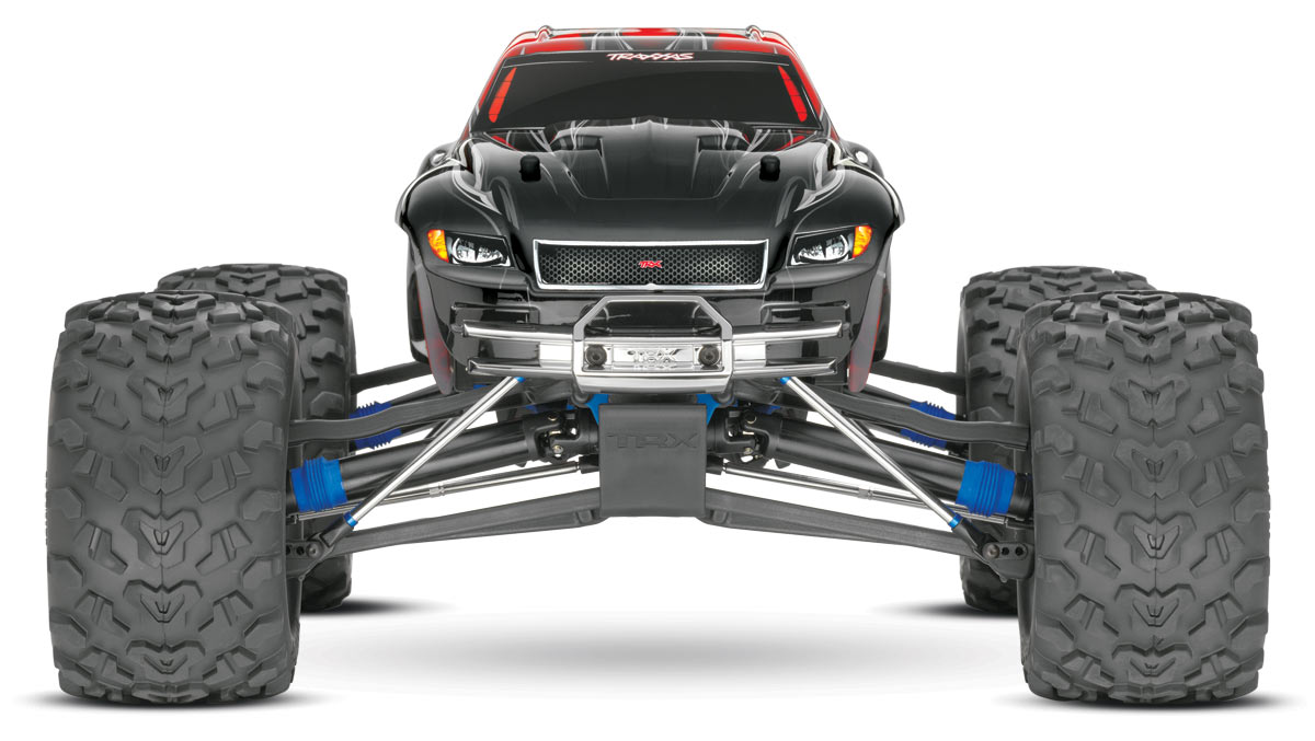 Traxxas Revo Blau RTR 3.3R TQ-Wireless +12V-Lader Verbrenner Monstertruck 53097-3 - Abbildung 5