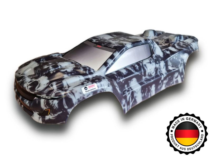 KMM Karo unbreakable +Dekor Skull-Designprint für TRX XRT