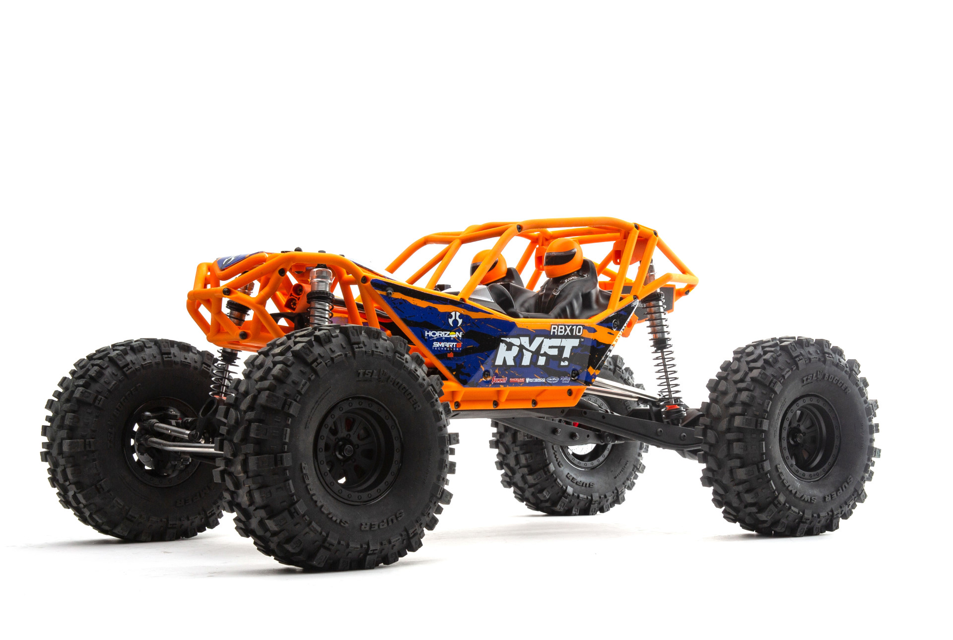 Axial 1/10 RBX10 Ryft 4WD Brushless Rock Bouncer RTR Orange AXI03005