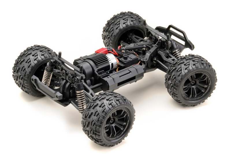 Absima 1:14 Elektro High Speed Monster Truck RACING schwarz/rot 4WD RTR 14005