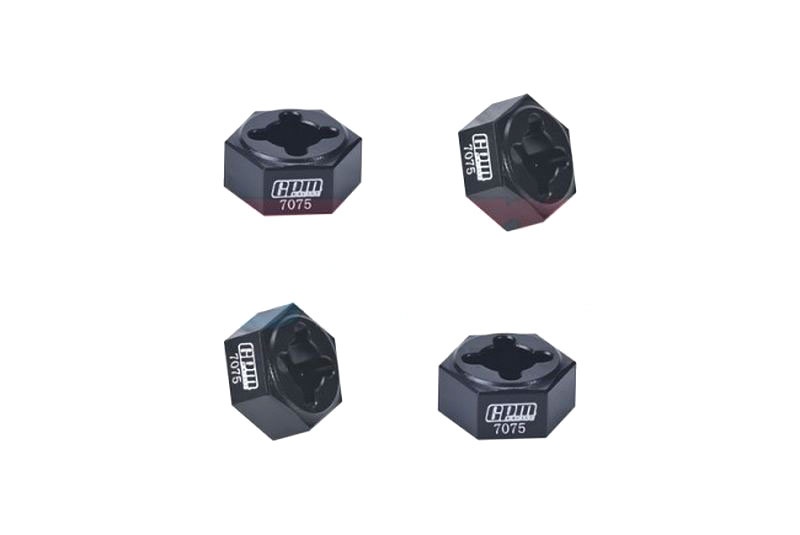 GPM Radmitnehmer 7075-T6 Aluminium schwarz für ARRMA 1/18 Granite 4WD MGG010BK