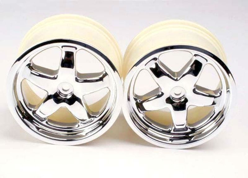 Traxxas Felgen T-Maxx chrome 4972X