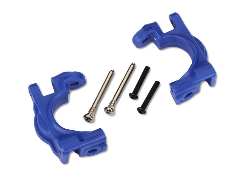 Traxxas C-hub vo extreme heavy duty blau +KT (aus 9080 Upgrade Kit) 9032X