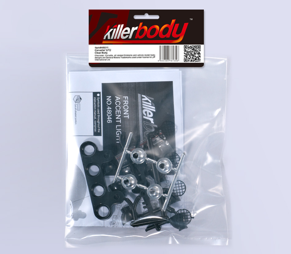 Killerbody Accent Light for Front 1:10 SCT