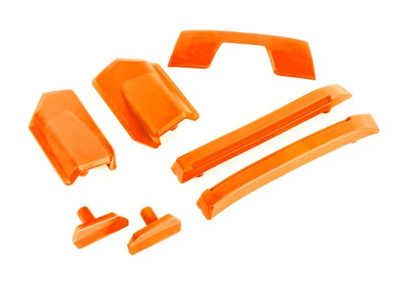 Traxxas Karo-Verstärkungs-Set orange / Dach-Skid-Pads (für #9511 Kar 9510T