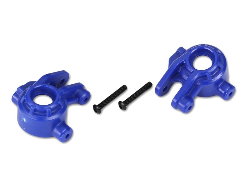 Traxxas Lenkhebel vo extreme heavy duty blau +KT (aus 9080 Upgrade K 9037X