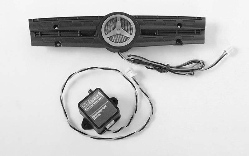 RC4WD Ambient Light Grill Logo W/Strobe Effect Unit für Mercedes-Benz Arocs 3348 6x4 Tipper Truck (B) (VVV-C0534)