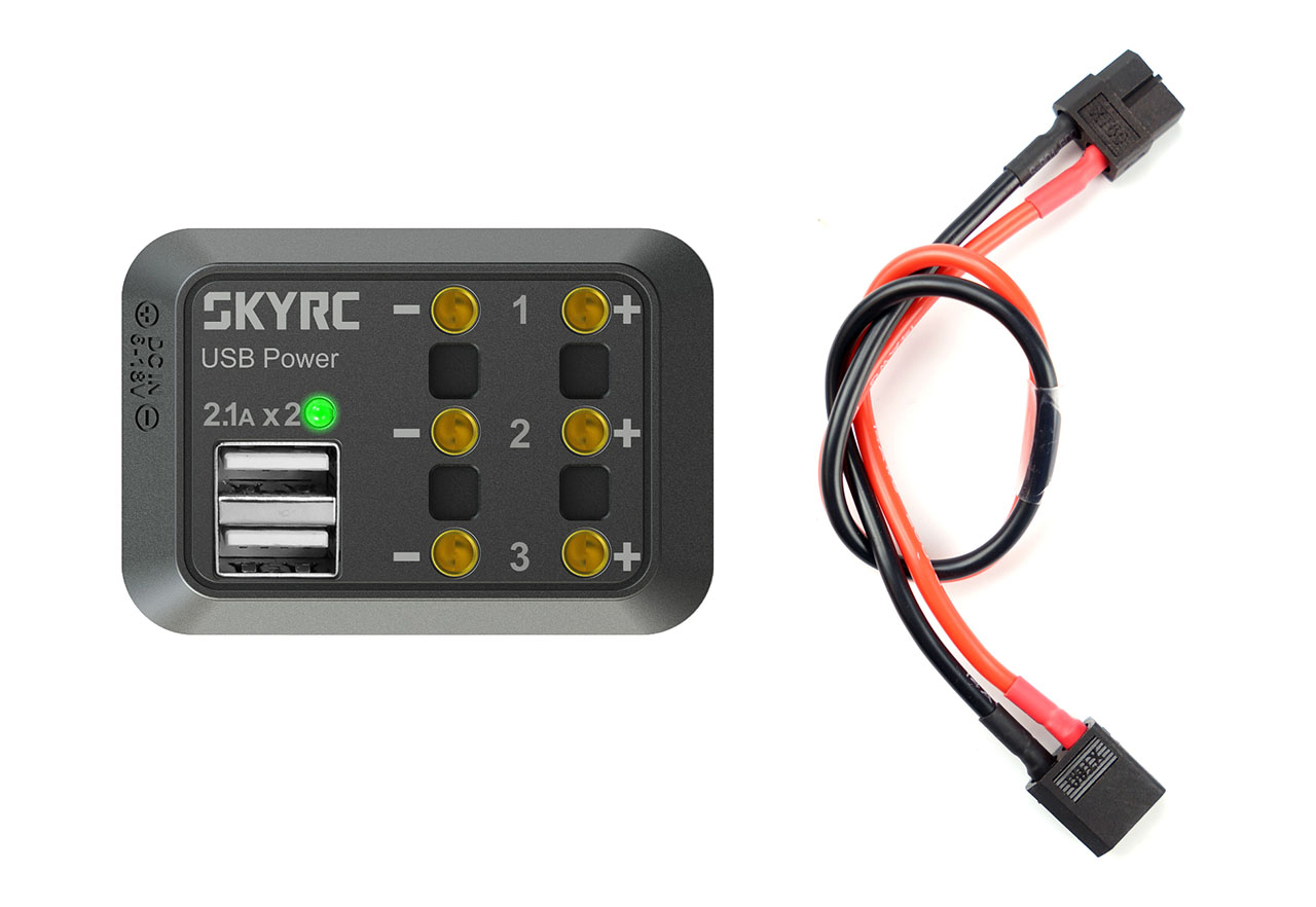 SkyRC Verteilerbox mit XT60 Stecker SK-600114-03