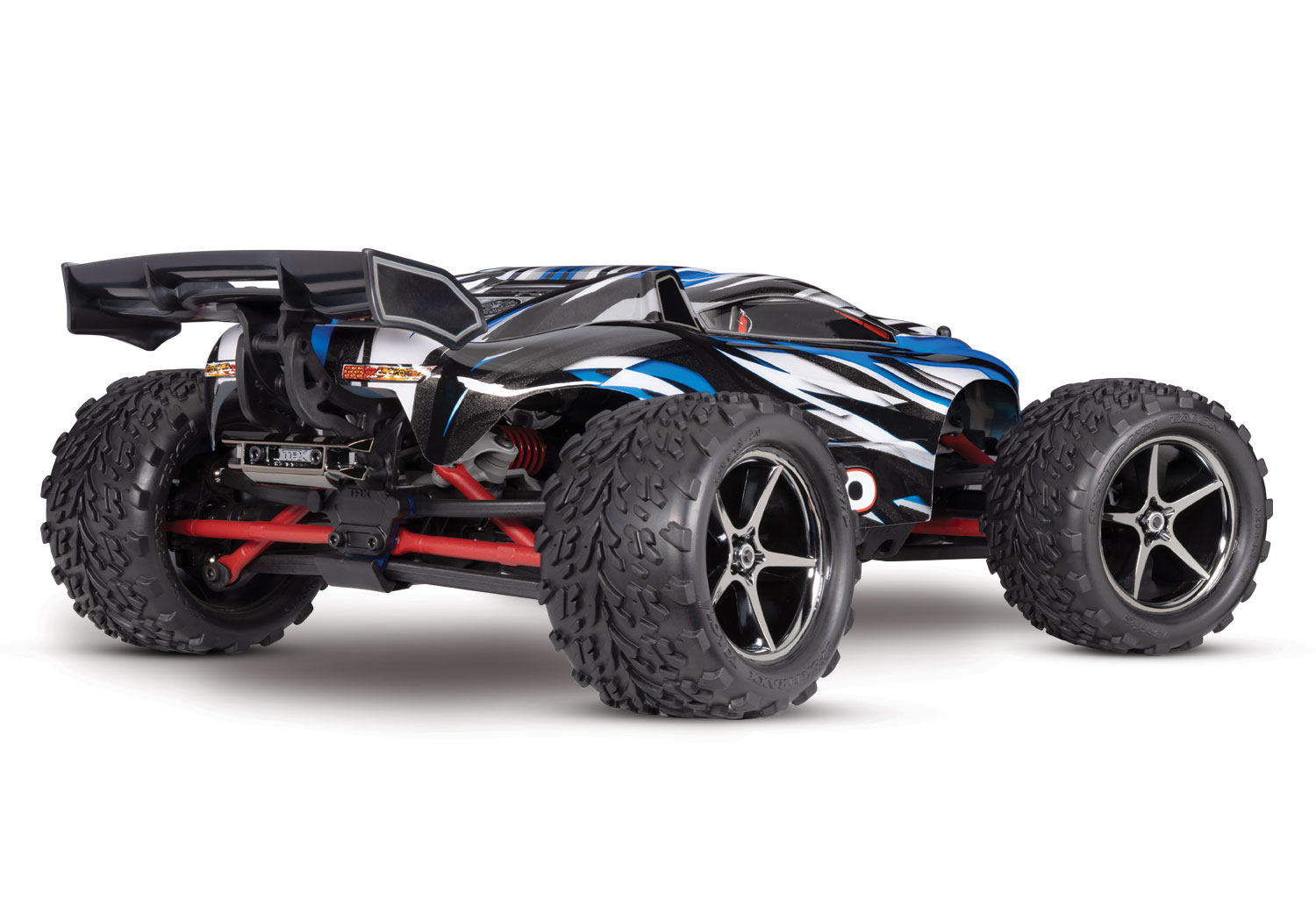 Traxxas E-Revo 4x4 Blau RTR 1/16 Brushed +Akku & USB-C Lader 71054-8 - Abbildung 2