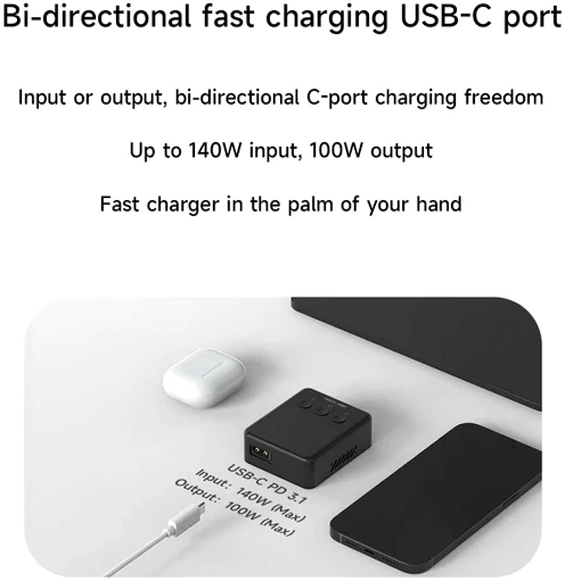 ISDT 608PD Smart Charger DC 240W/10A USB C 140W/5A 1-6S Lipo 608PD
