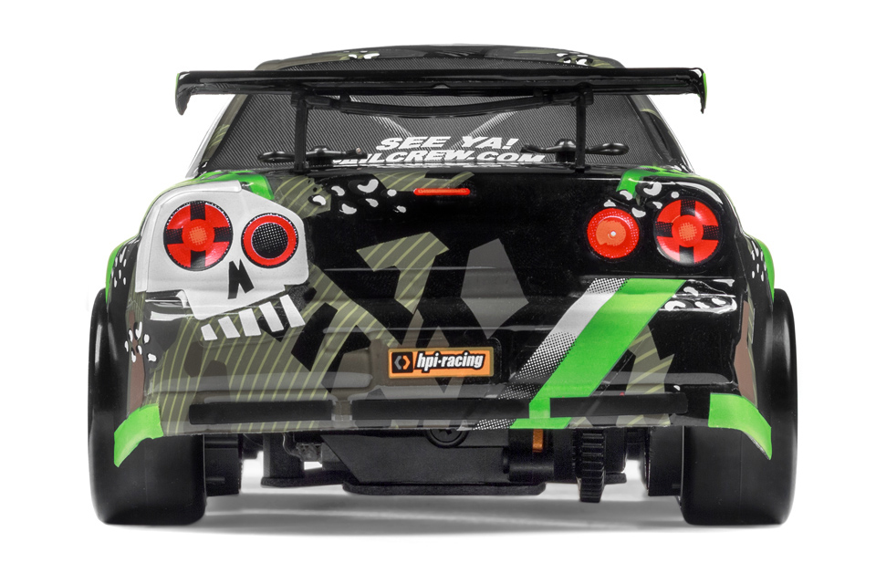 HPI 1:18 R/C Micro RS4 Drift Fail Crew Nissan Skyline 120101
