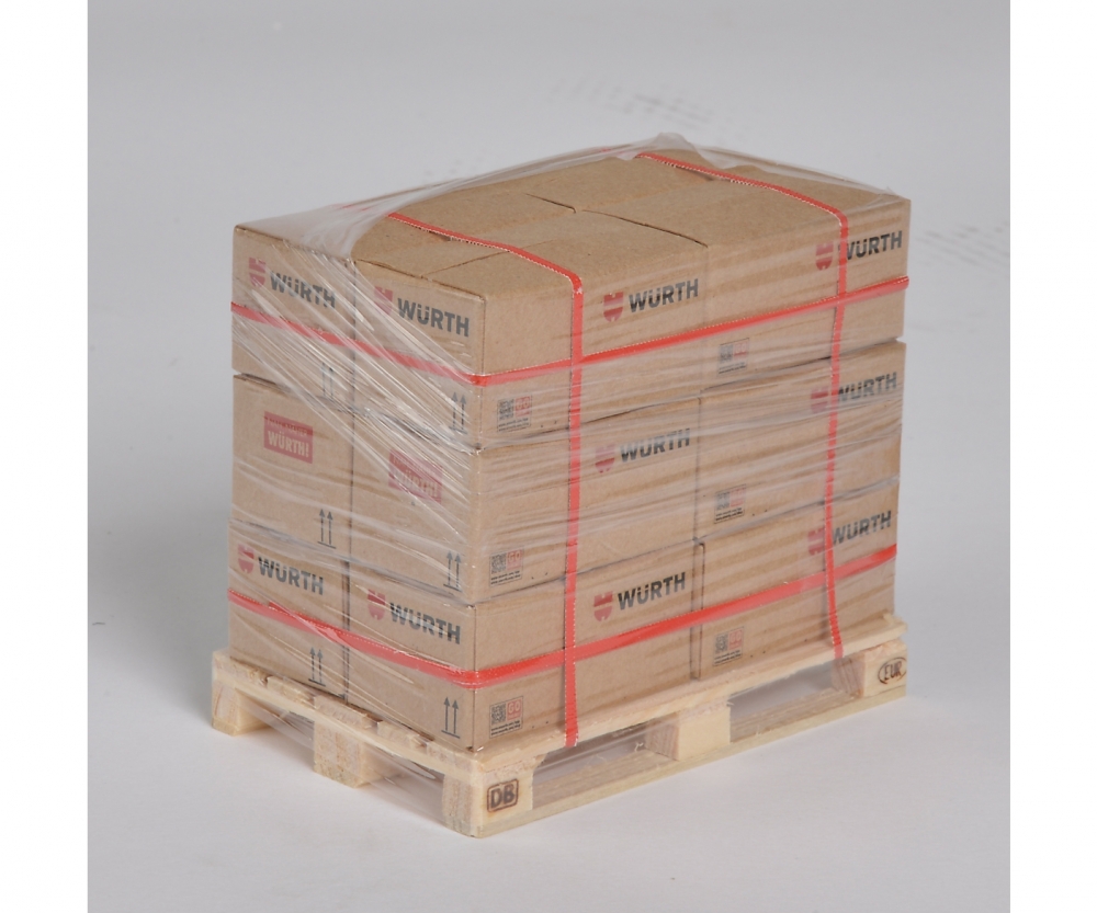 Carson 07620 1:14 Euro-Palette m. WÜRTH-Verpackungen 500907620