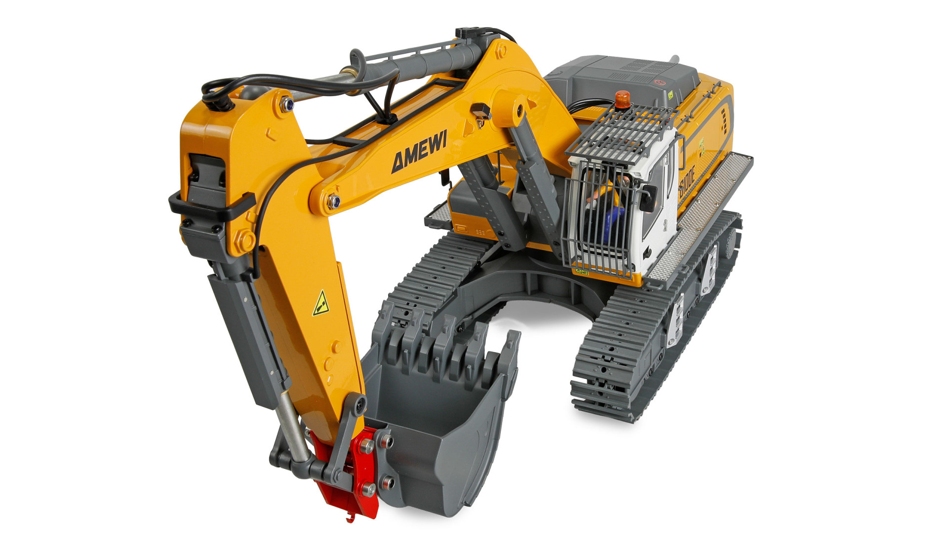 Amewi G100E Vollmetall Bagger 1:18 RTR Gelb 22749 - Abbildung 6