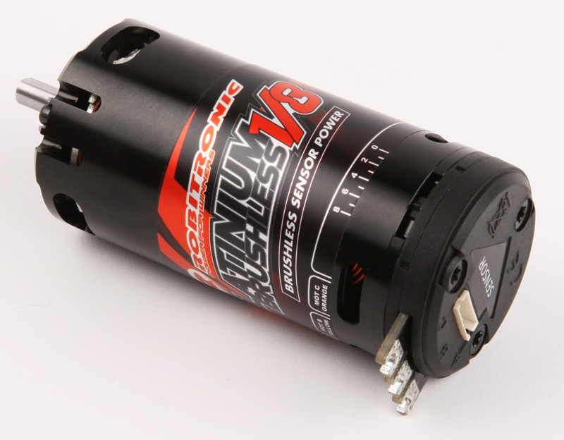 Robitronic Platinium Brushless Motor 1/8 7.5 Turn 2940KV 4S R03201