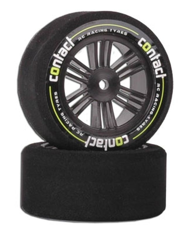 CONTACT Nitro 1:10 Moosgummi Reifen 26mm 42Sh auf Carbon-Felge J14273